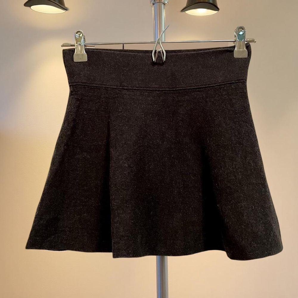 Talula dark grey skater skirt